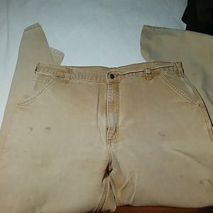 Carhartt dungarees un-insulated 38x34